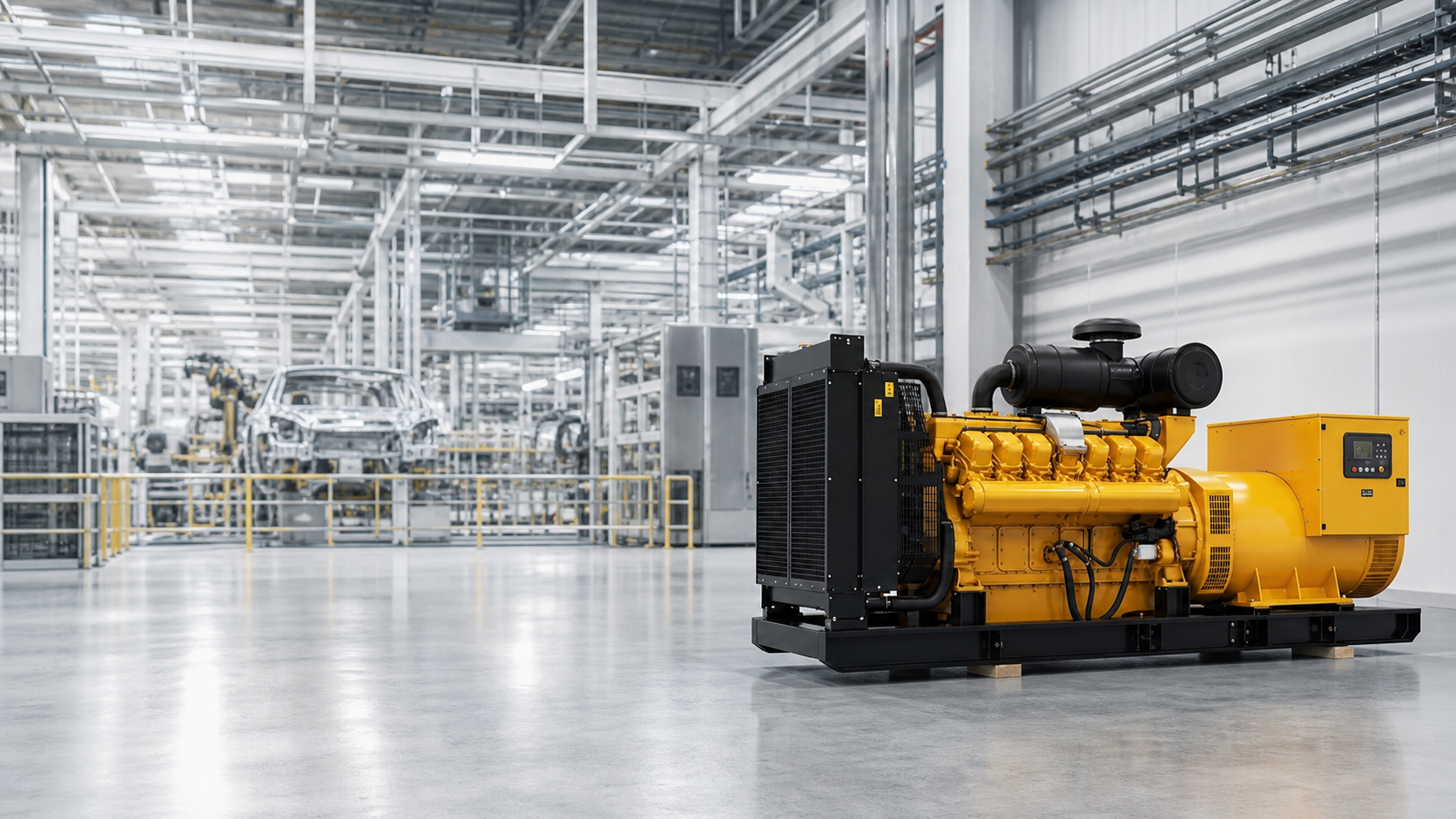 1250 kVA Otomotiv Fabrikası Jeneratör Projesi